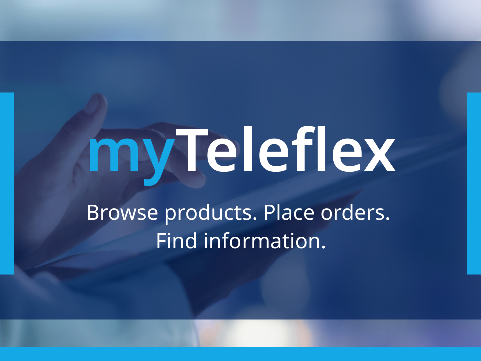 ca.myteleflex.com | Order Teleflex products online.
